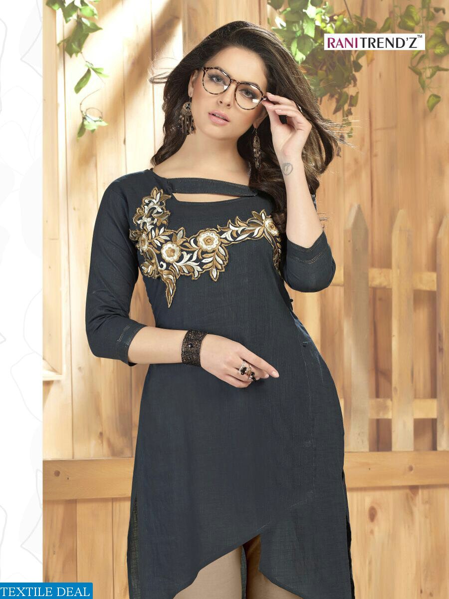 Rani Trendz Lime lite Wholesale Ready made Top n plazzo